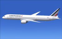 Air France Boeing 787-9 in flight.