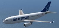 Air Transat Airbus A310-300.