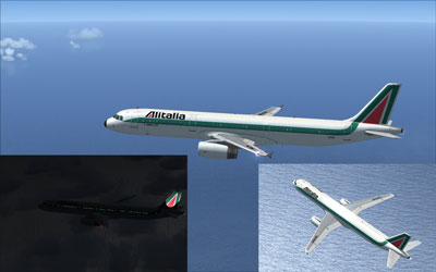 FSX Alitalia Airbus A321