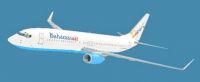 Bahamasair Boeing 737-800 in flight.
