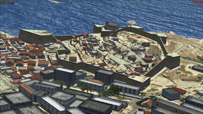 Balearic Islands scenery in Microsoft Flight Simulator X