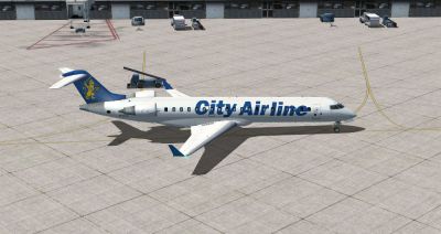 City Airlines Bombardier CRJ700.