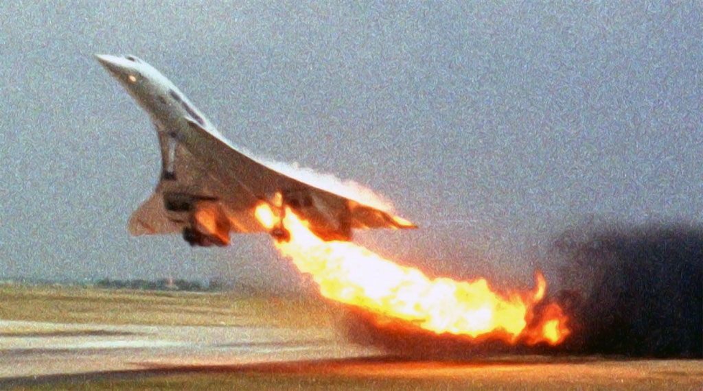 Concorde crash in Paris