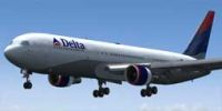 Delta Airlines Boeing 767-300 ''Newold'' Livery on landing approach.