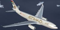 Etihad Airways Airbus A330-343X.