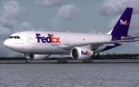 FedEx Airbus A310-100.