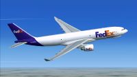 FedEx Airbus A330-200F.