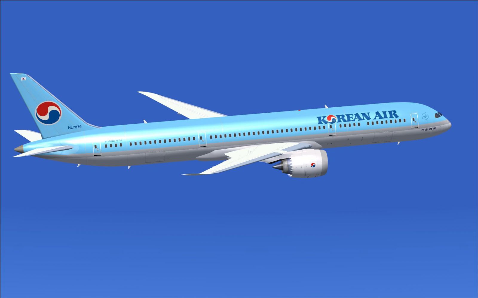 Korean Air Boeing 7879 for FSX