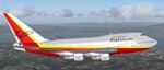 Platinum Airways Boeing 747 SP.