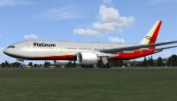 Platinum Airways Boeing 777-200.