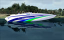 Powerboat boat add-on for FSX