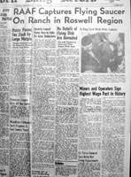 Roswell daily record newspaper 1947