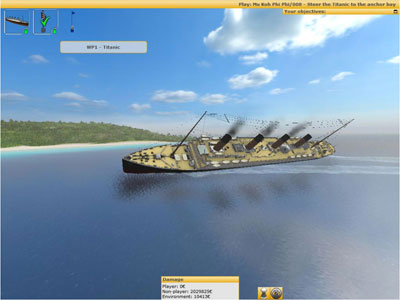 Titanic in Ship Simulator 2006