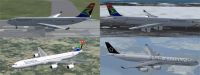 South African Airways A340 Repaint Pack.