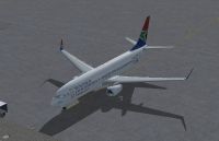 South African Airways Boeing 737-800.