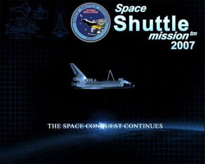 Space Shuttle Mission 2007 artwork.