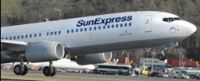 SunExpress Boeing 737-800 taking off.