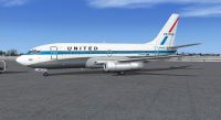 United Airlines Boeing 737-200 Mainliner.