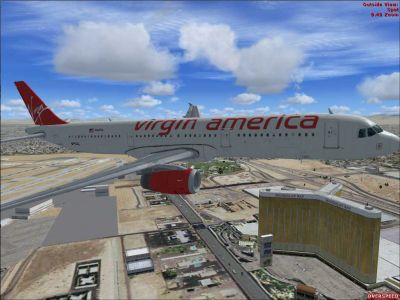 Virgin America Airbus A321.