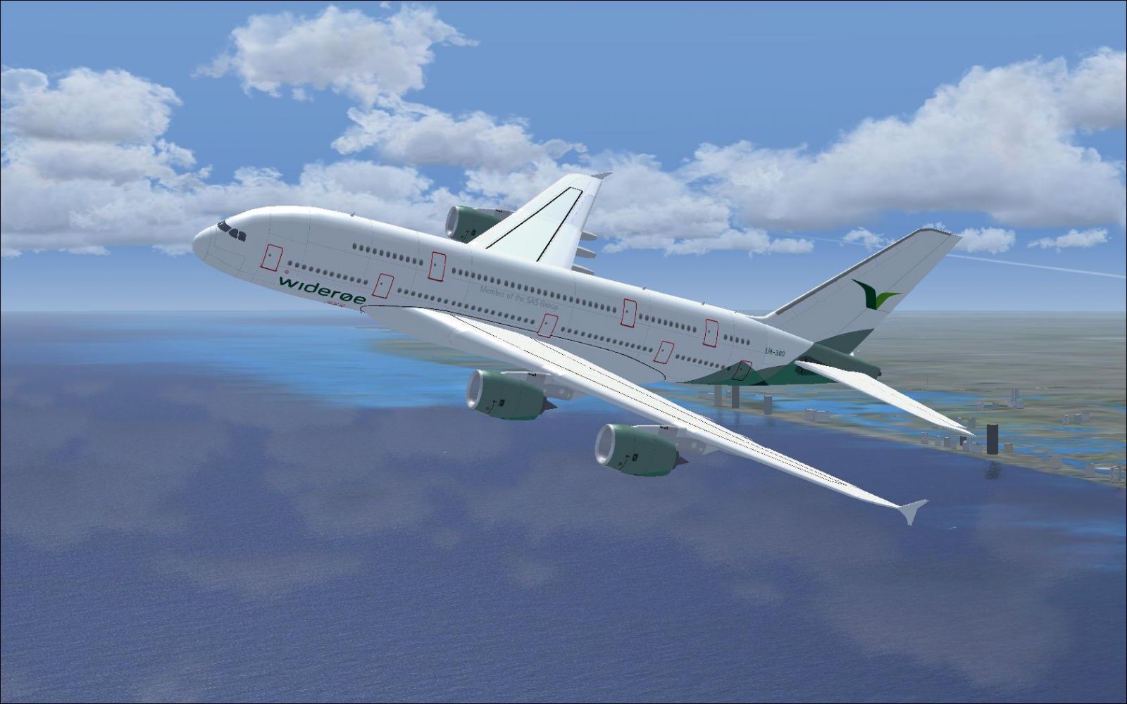 flight simulator x a380