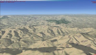 World landscapes scenery in Microsoft Flight Simulator X