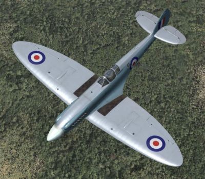 Screenshot of Spitfire PR.XIX PS888 in flight.