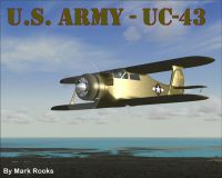 Screenshot of U.S. Army UC-43 in flight.