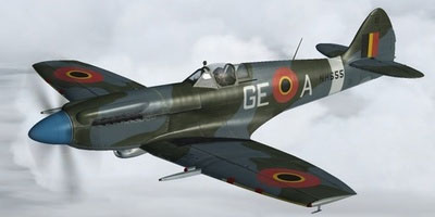 Vickers-Supermarine Spitfire F.14c SG1 for FSX