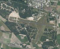 Aerial view of Gilze-Rijen Airbase.