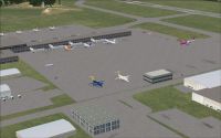 Screenshot of Malmo Airport, Sweden.