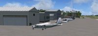 Charles Prince Airport scenery.