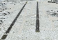 Runways at Cleveland-Hopkins International Airport.