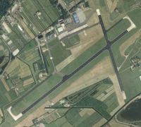 Aerial view of Valkenburg Naval Air Station.
