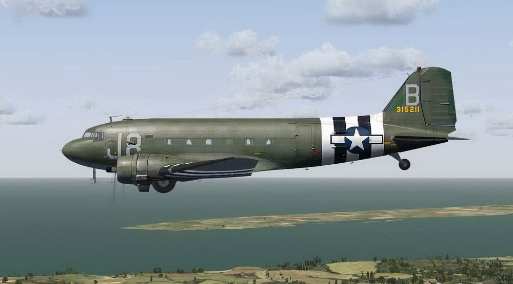 C-47A Skytrain N1944A for FSX
