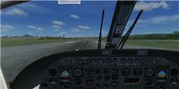 Virtual cockptit of Groupo Veneaviones' AC690 Turbo Commander.