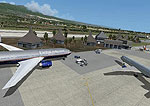 Screenshot of Kona International Airport.