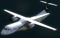 Screenshot of PIA ATR 42-500 V2 in flight.