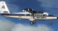 Screenshot of Rocky Mountain Airline DHC-6 Srs300 in flight.