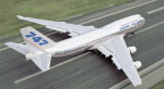 Flight Dynamics Boeing 747-400 on runway.