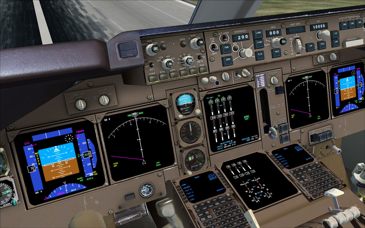 fsx default 747 cockpit cfg