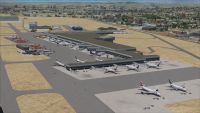 View of Johannesburg International Airport.