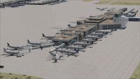 View of Denver International Airport.