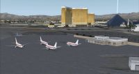 View of McCarran International Airport scenery.