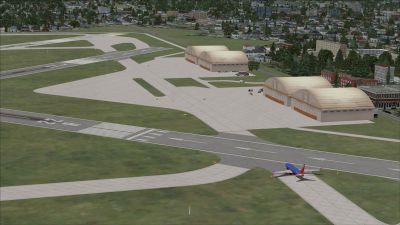 View of Chicago Midway International Airport.