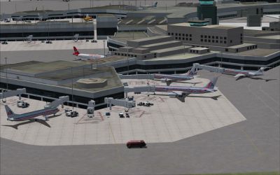 View of San Francisco Inerntaional Airport.