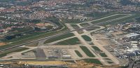 View of Lisbon International Airport.