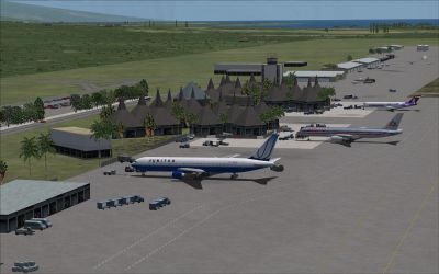 View of Kona International at Keahole.