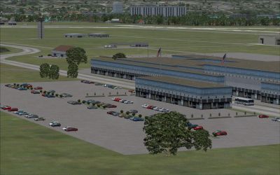 Hilo International Airport car park.
