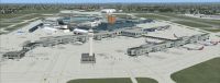 Wide view of London Heathrow International Airport.