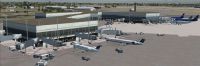 Overview of Palm Springs International Airport.